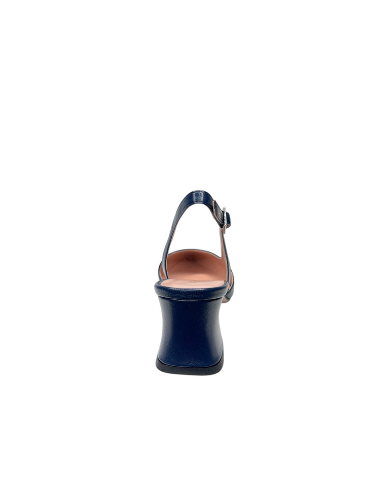 slingback donna pelle vernissage art. e5tz51c4 blu