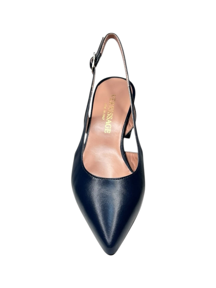slingback donna pelle vernissage art. e5tz51c4 blu