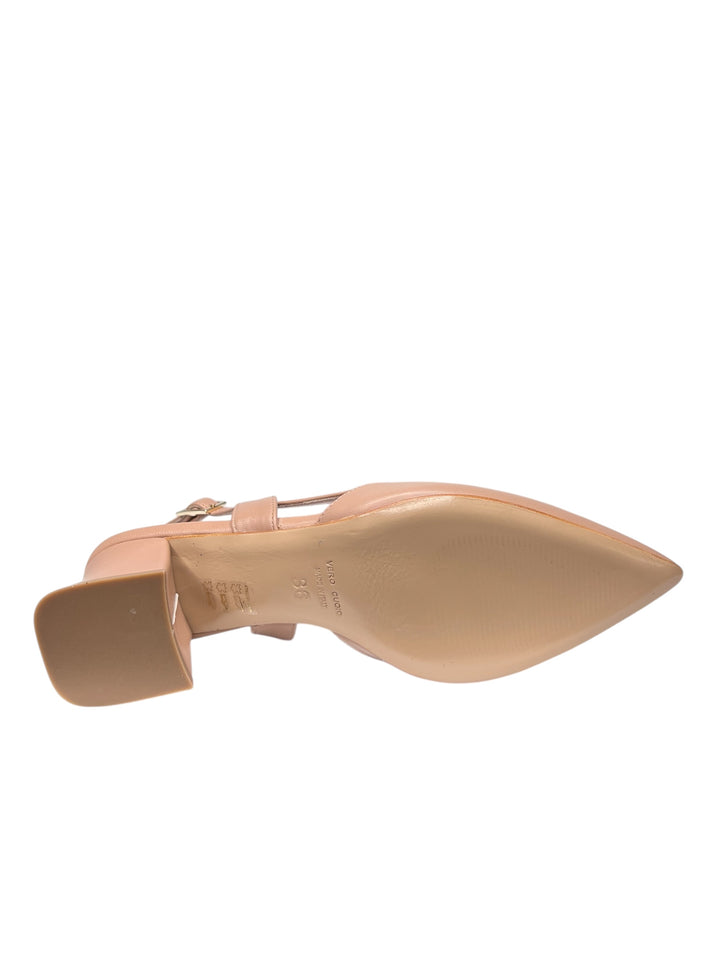 slingback donna pelle vernissage art. e5tz51c4 croissant