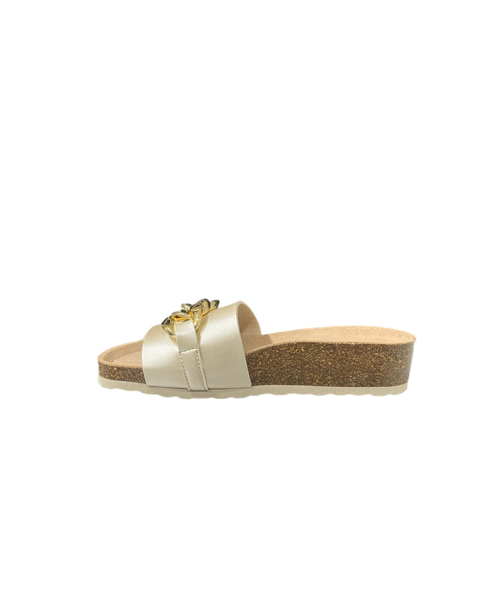 ciabatte donna pelle cinziasoft art.ea32240-004 platino