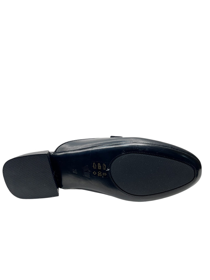 sabot donna pelle francesco milano art.g04-04a-ne nero
