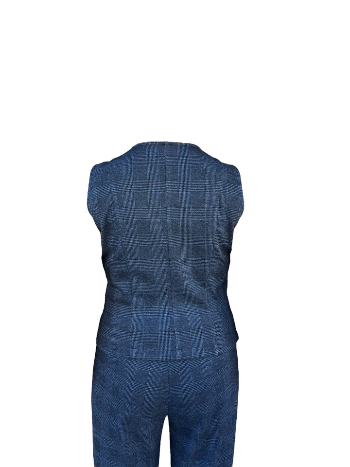 gilet donna blu