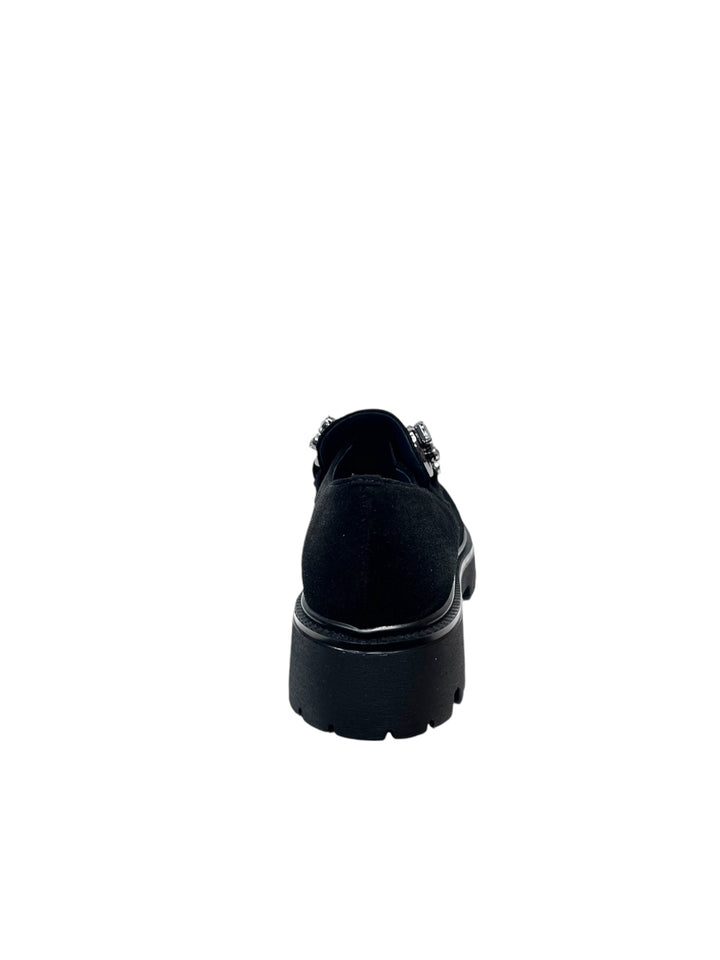 mocassini donna pelle vernissage art.i416783a6 nero