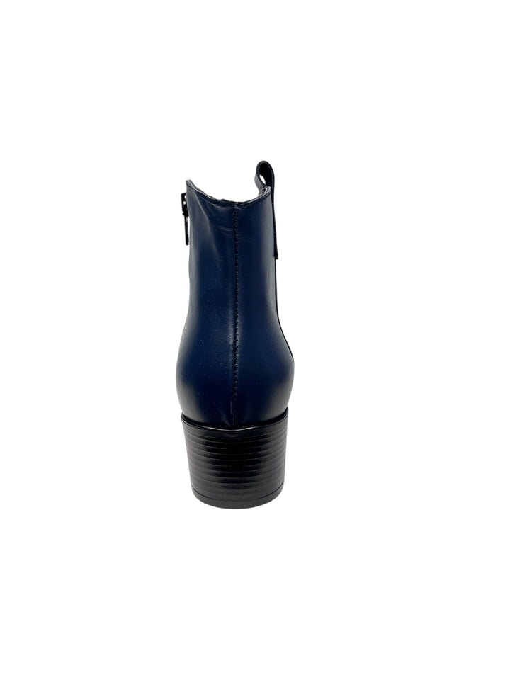 tronchetto donna pelle blu