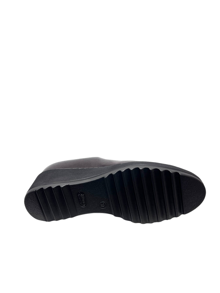 mocassini comfort zeppa donna pelle soffice sogno art.i4es12a7 TESTA DI MORO