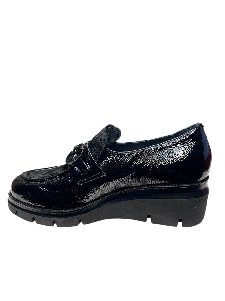 mocassino  donna pelle nero