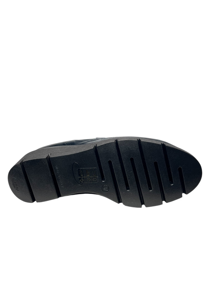 mocassino  donna pelle nero