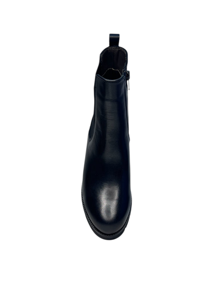 stivaletto donna pelle nero