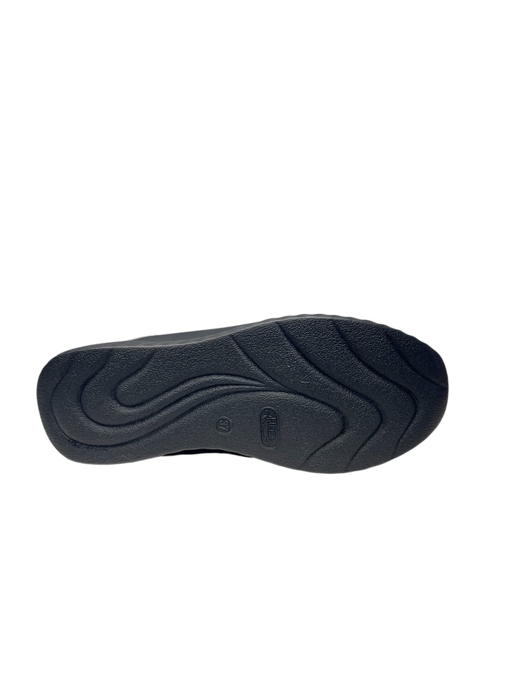 mocassino donna pelle nero