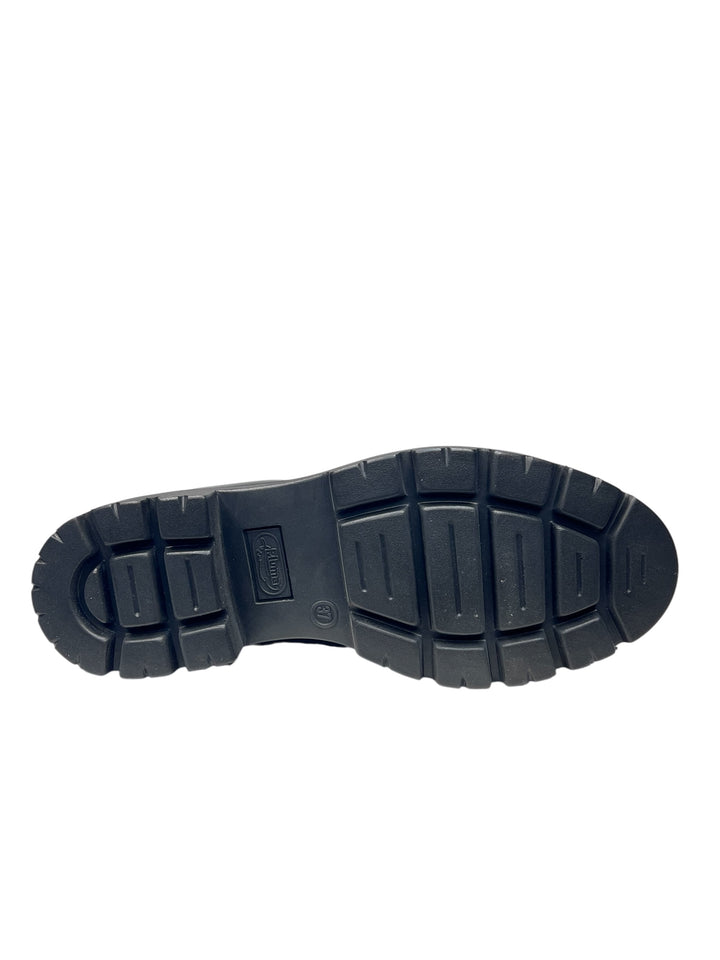 mocassino donna pelle nero