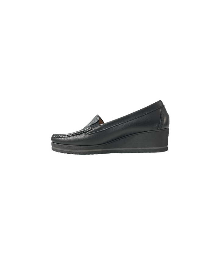 mocassino donna pelle cinziasoft art.ia31800n-003 nero