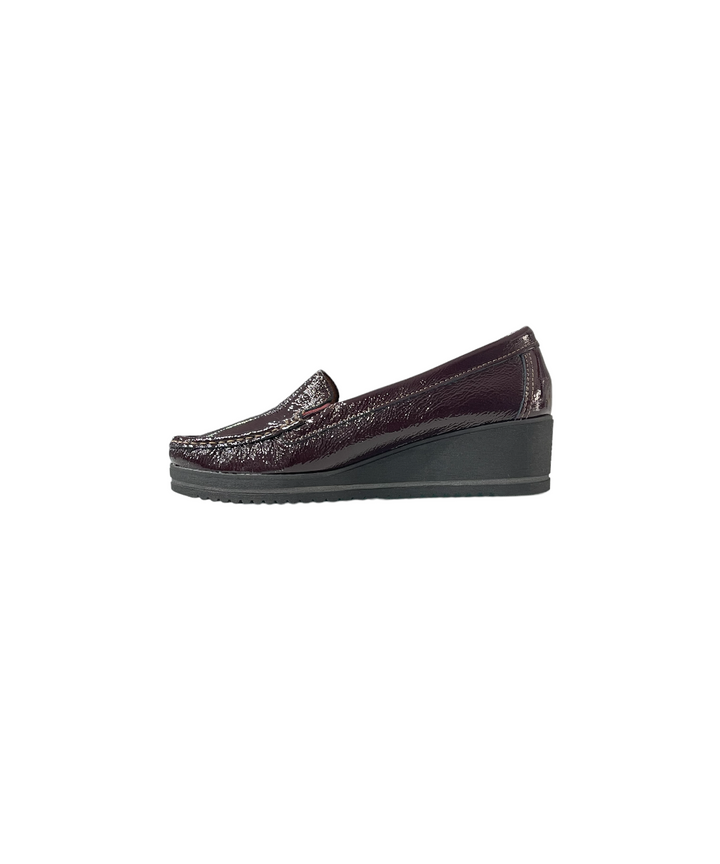 mocassino donna pelle cinziasoft art.ia31800rl-002 bordò