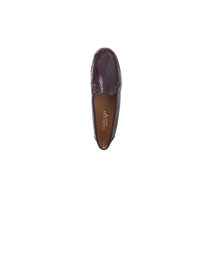 mocassino donna pelle cinziasoft art.ia31800rl-002 bordò