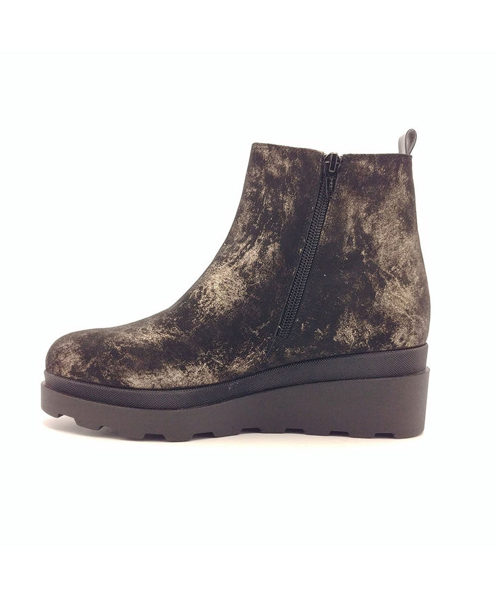 stivaletto beatles cinziasoft iab73170 taupe-nero