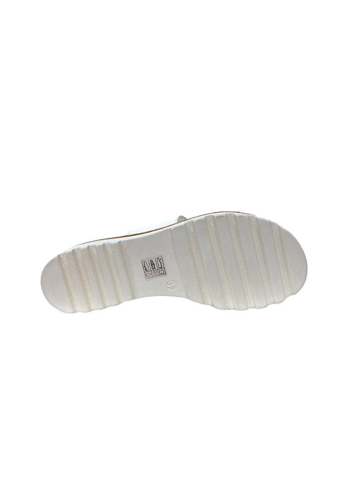 ciabatte donna pelle cinziasoft art.iaf23209 001 bianco