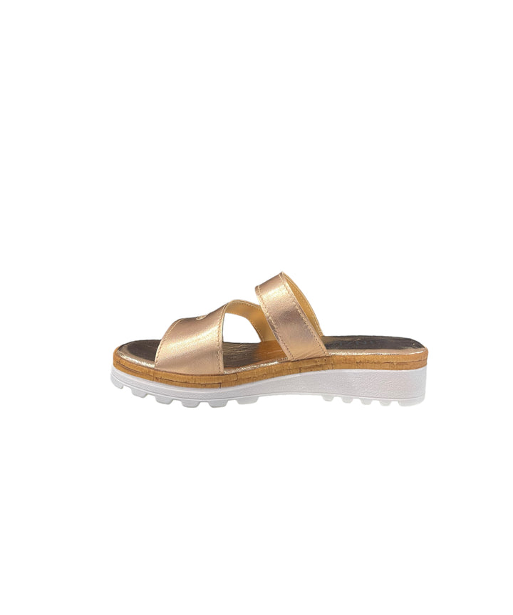 ciabatte donna pelle cinziasoft art.iaf23209l-003 cipria