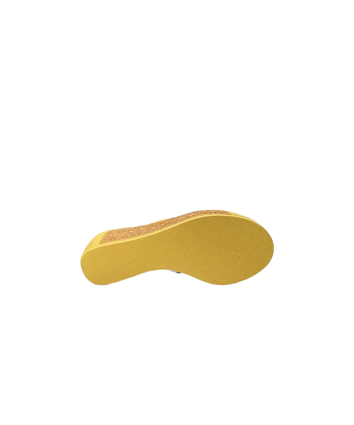 ciabatte donna pelle cinziasoft art.iaf263307-003 GIALLO