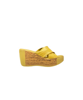 ciabatte donna pelle cinziasoft art.iaf263307-003 GIALLO