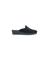 pantofola donna pelle cinziasoft art.iea3055-003 NERO