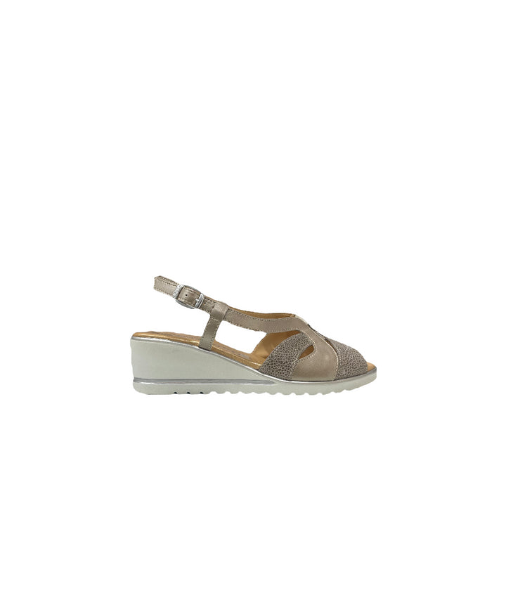 sandali donna confort pelle cinzia soft art.io12135pws-001 TAUPE