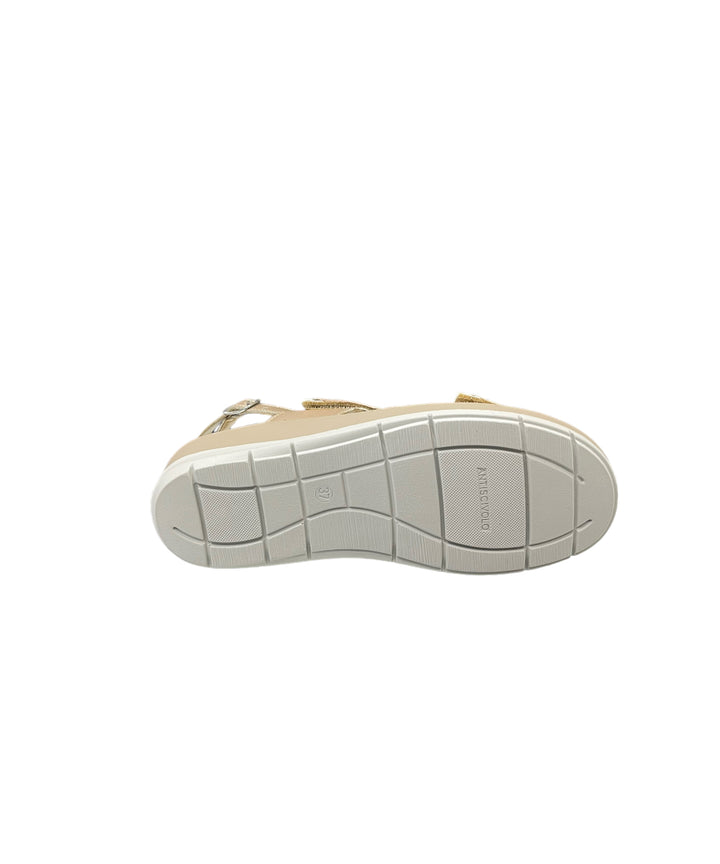 sandali donna pelle cinziasoft art.io12533plsc-002 oro