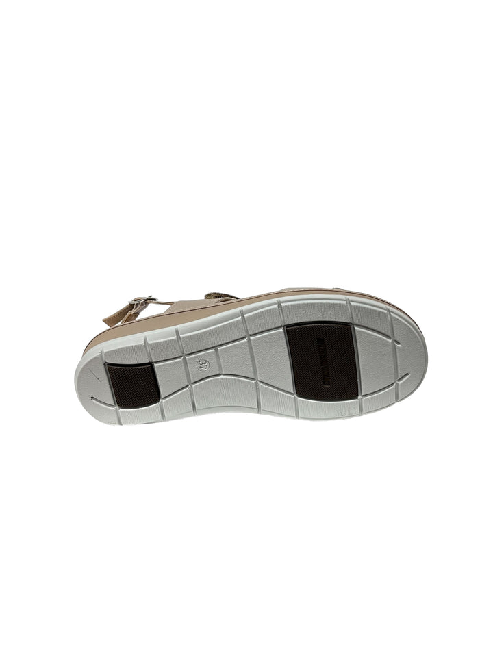 sandali plantare estraibile donna pelle cinziasoft art.io12632p 001 oro
