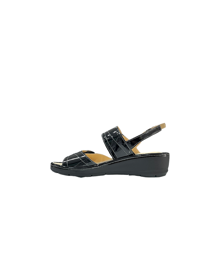 sandali donna confort pelle cinzia soft art.io7533pvsc001 nero