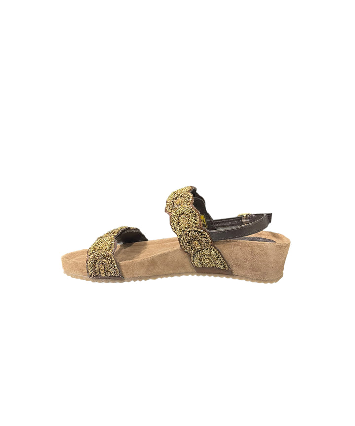 sandali donna pelle cinziasoft art.it1008002 bronzo
