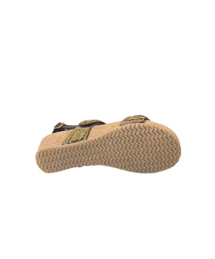 sandali donna pelle cinziasoft art.it1008002 bronzo