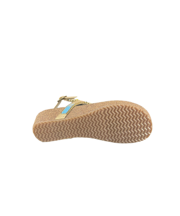 sandali infradito donna pelle cinziasoft art.it1010-001 beige multi