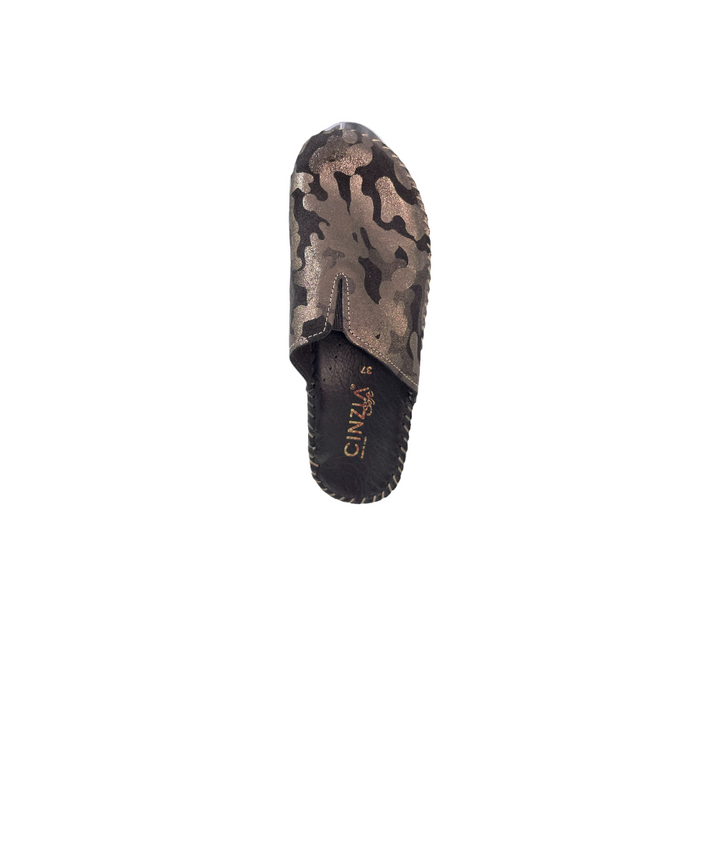 pantofola donna pelle cinziasoft art.iu4020ml004 nero