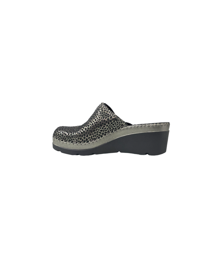 pantofola donna pelle cinziasoft art.iu55704ol-001 canna di fucile