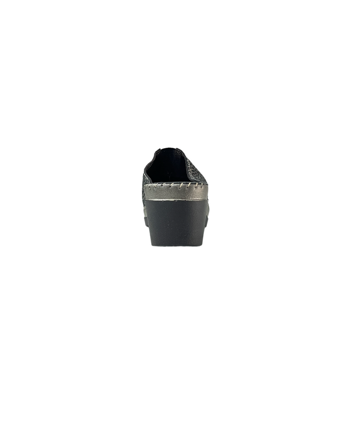 pantofola donna pelle cinziasoft art.iu55704ol-001 canna di fucile