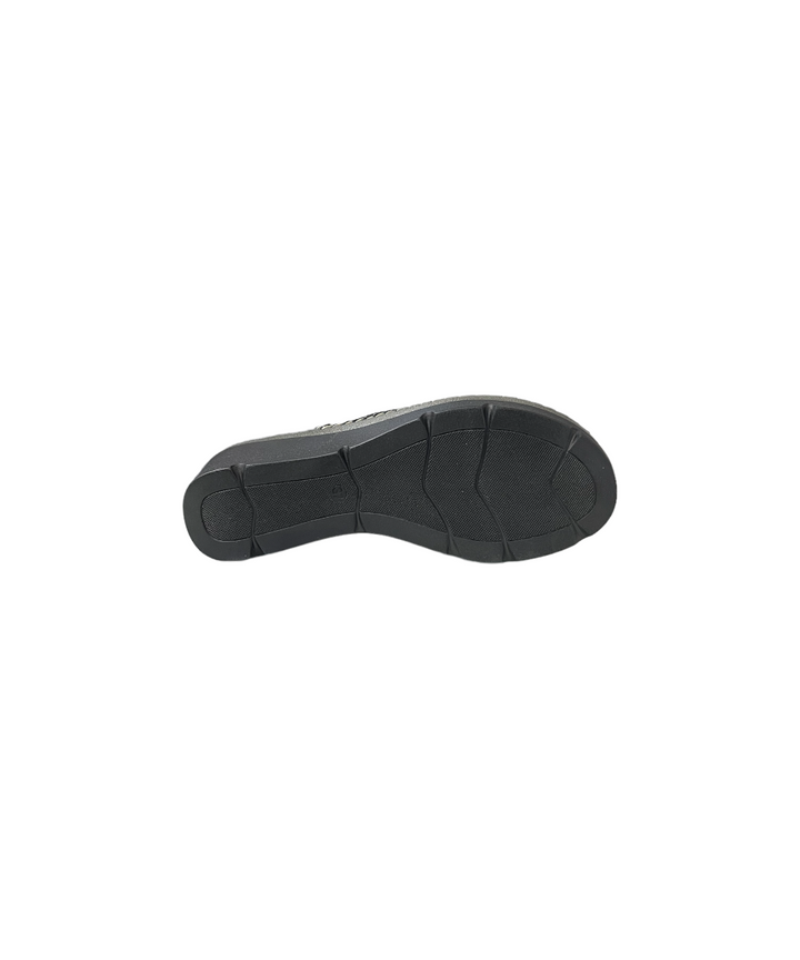 pantofola donna pelle cinziasoft art.iu55704ol-001 canna di fucile