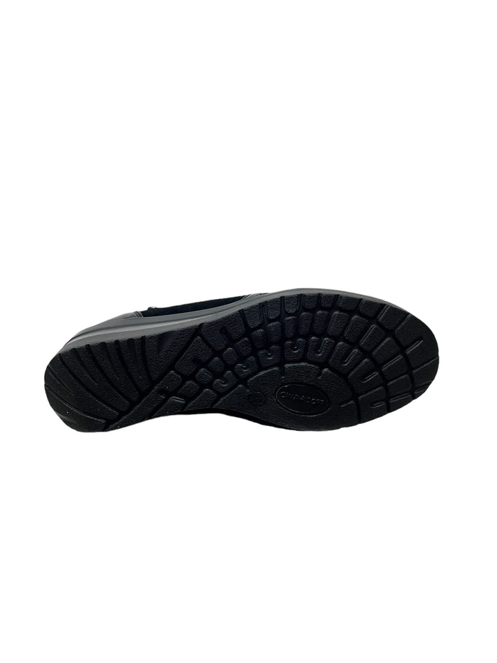 sneakers donna pelle scamosciata cinziasoft art.iv119829-sg001 black