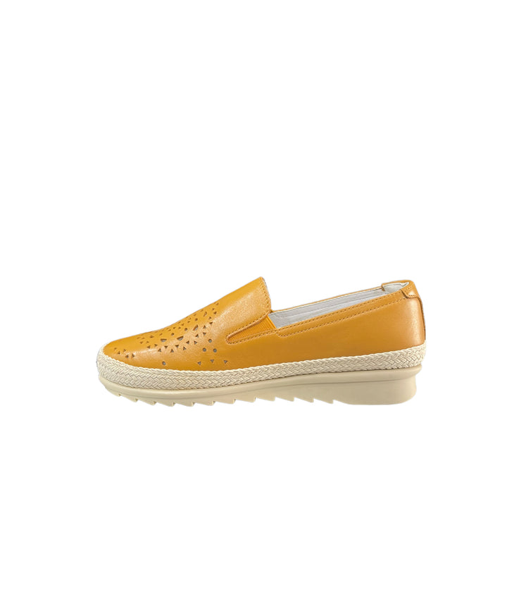 slip-on donna pelle cinziasoft art.iv1819783-aw-001 senape