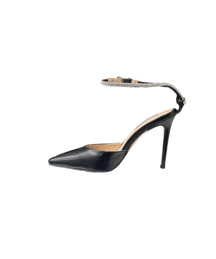 slingback elegante donna queen helena art. k2133 black