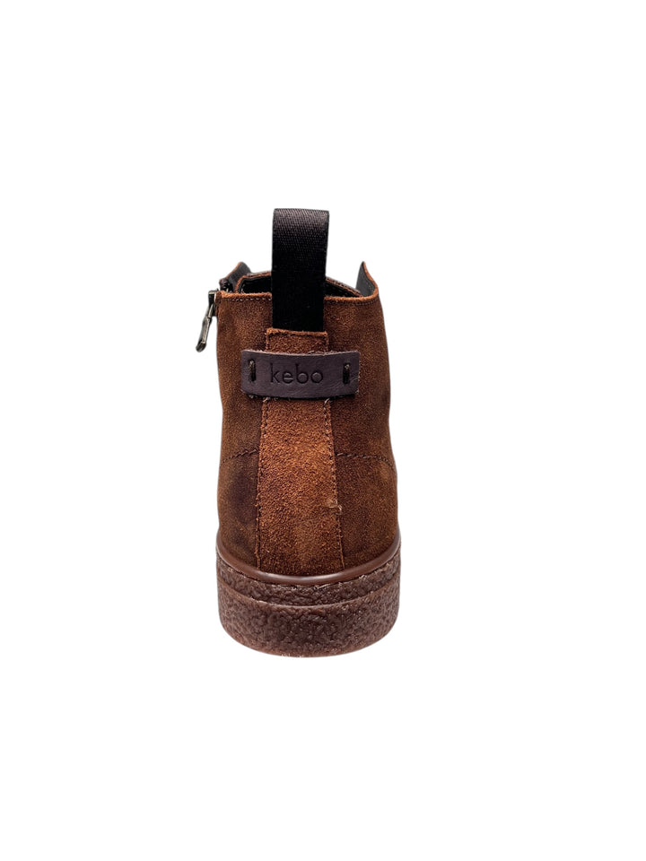 sneaker alta uomo pelle scamosciata snuff