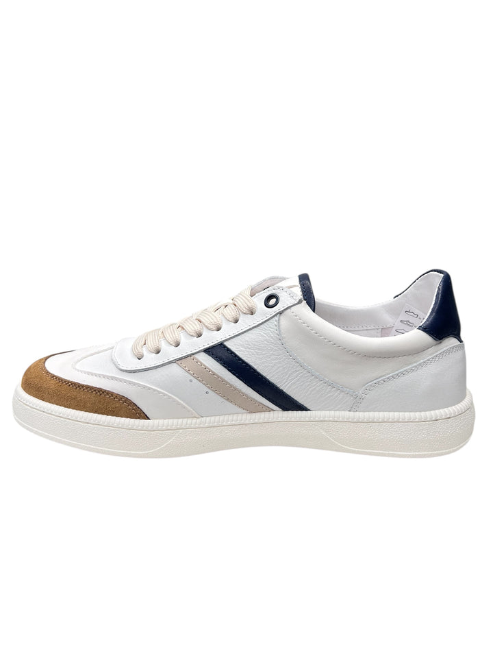 sneakers uomo pelle kebo art. lg5010 caramel