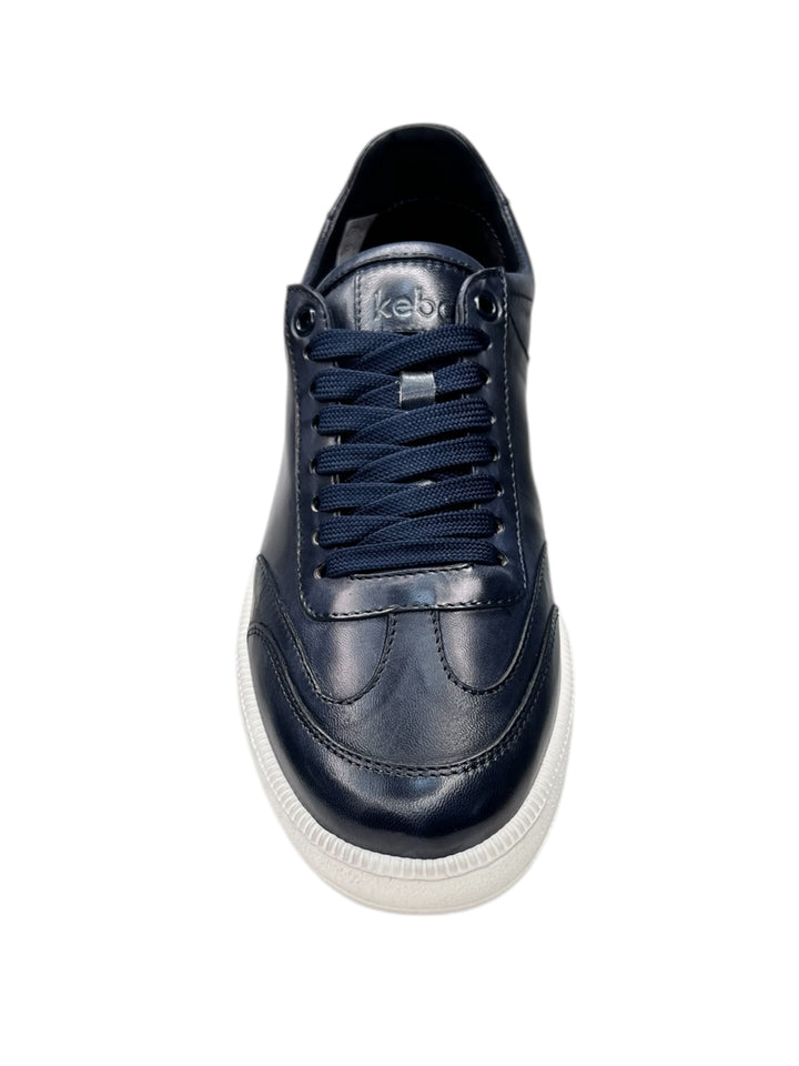 sneakers uomo pelle kebo art. lg5030 blu