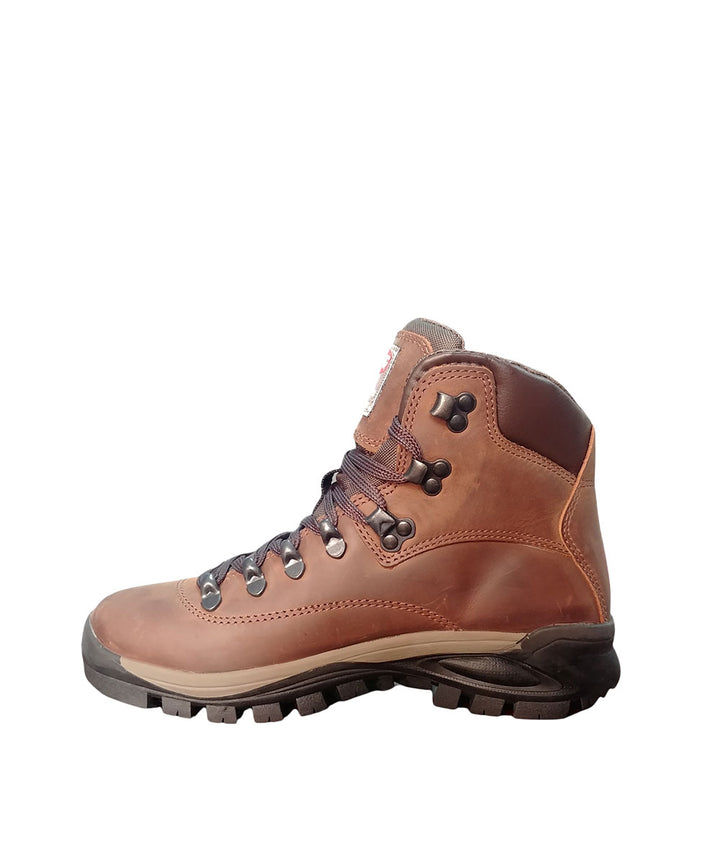 scarponcini pedula trekking olang pelle fondo vibram art.logan.tex