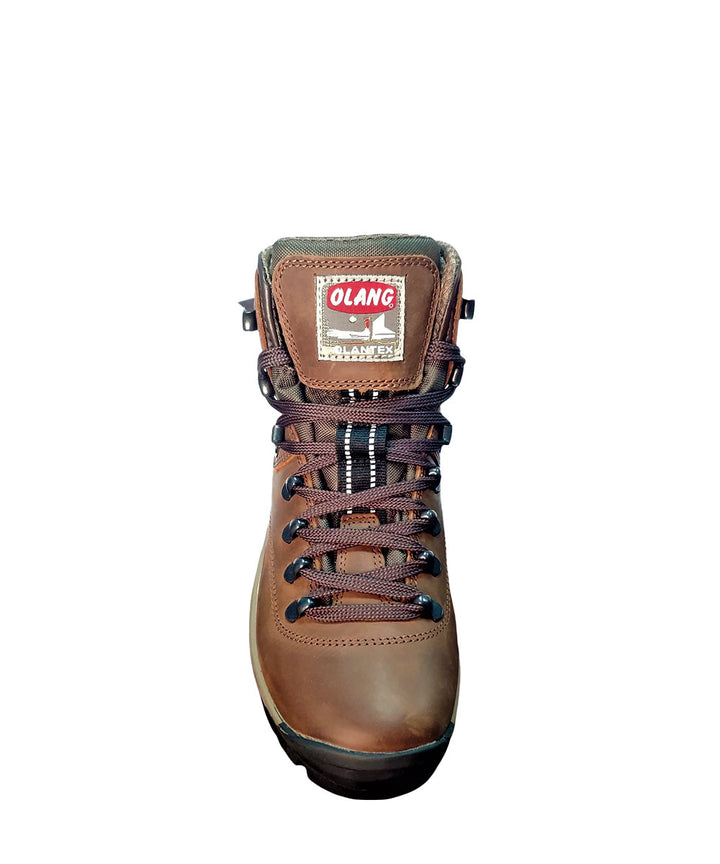 scarponcini pedula trekking olang pelle fondo vibram art.logan.tex