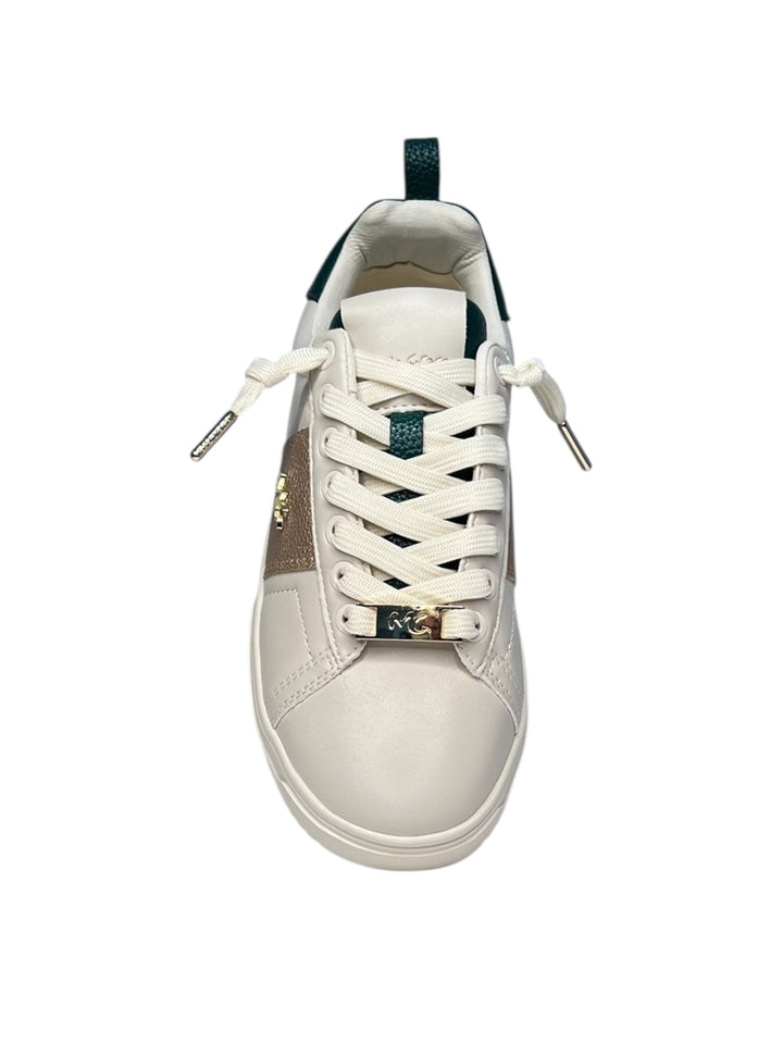 sneaker donna verdone-avorio