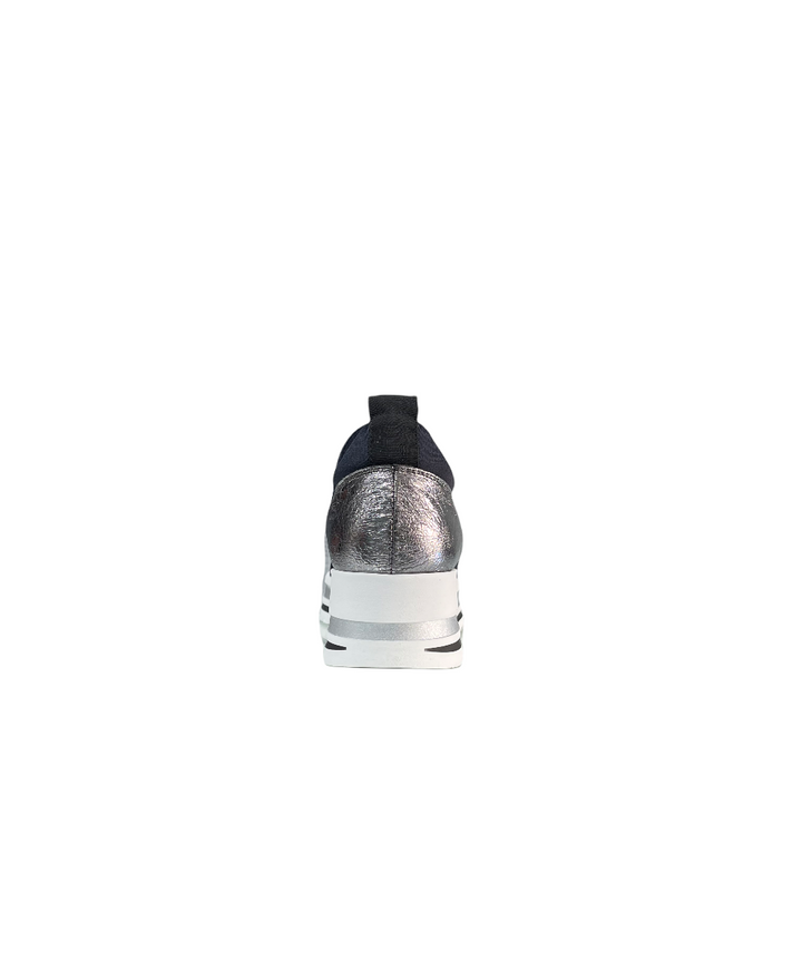 sneakers slip-on tessuto elasticizzato cinzia soft art.mm113638-002 nero