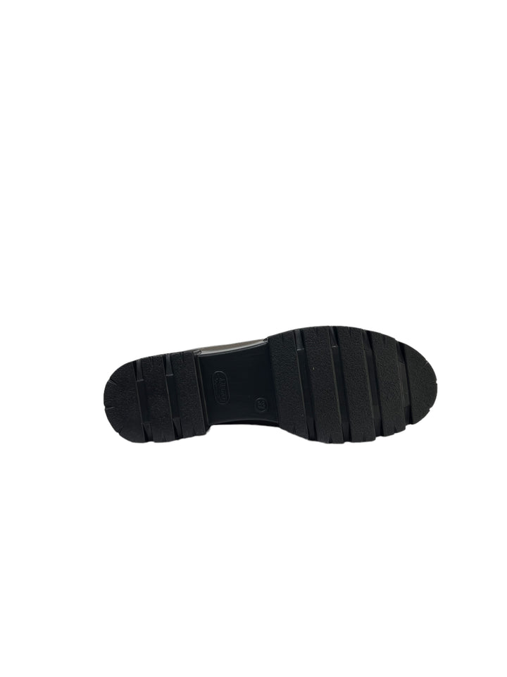 slip-on donna pelle cinziasoft art.mm4837 001 fango-nero