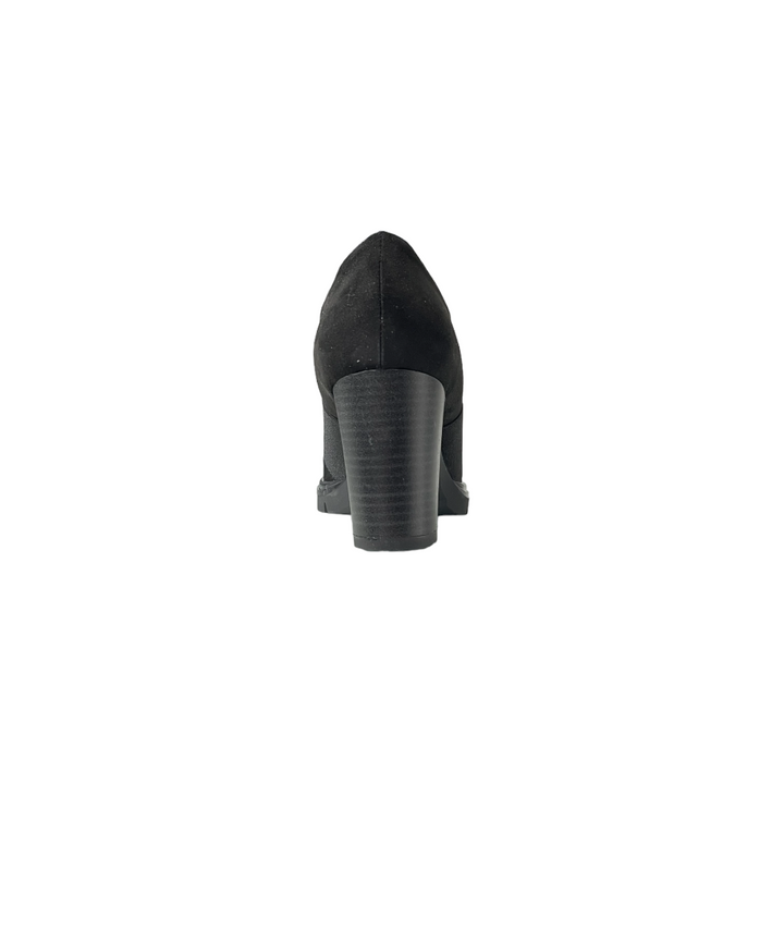 décolleté accollate donna pelle scamosciata  cinziasoft art.mm484366cst-001 nero
