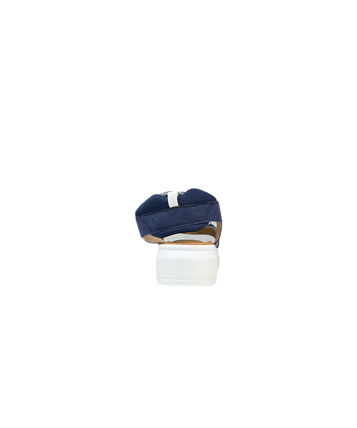 sandali donna pelle cinzia soft art.mm884132-001 BLU NAVY