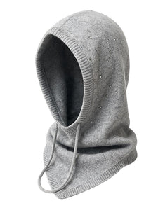 balaclava da donna viscosa-lana ruyisa art.mz26044 grigio