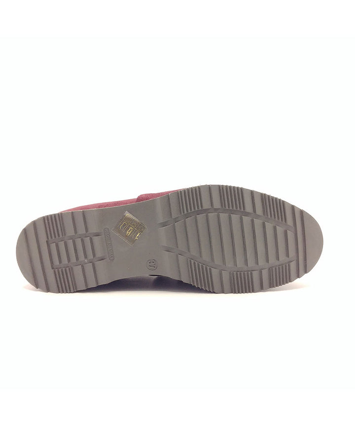 scarpa accollata cinziasoft paa40 bordò