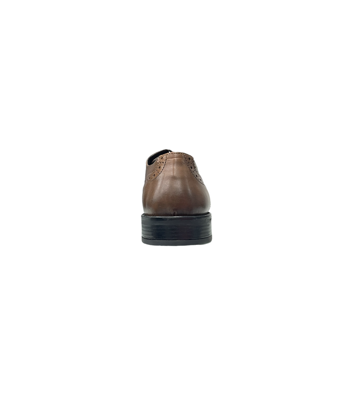 stringate uomo pelle pregunta art. pia51584 cognac
